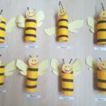 Pszczółka z recyklingu - praca plastyczna