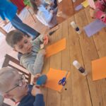 Warsztaty i zabawy przedszkolaków na wycieczce